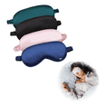 thumbnail image 2 of 4 Antifaces De Seda De Doble Capa Para Facilitar El Sueño Belug, Multicolor, 2 of 5