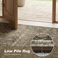 thumbnail image 4 of ARICOEASY 8’x10' Vintage Large Area Rugs Farmhouse Brown Oriental Rugs Non Slip Traditional Distressed Rugs for Living Room and Bedroom, 4 of 9