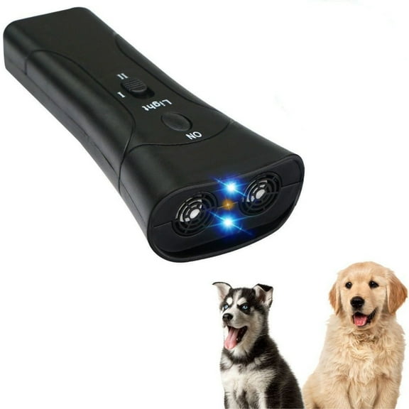 Ultrasonic Dog Repeller, Anti Barking Device for Dogs Stop Bark Training Device LED