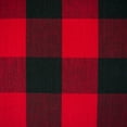 thumbnail image 3 of DII Buffalo Check Cotton Tablecloth, Tango Red, 60x104", 3 of 5