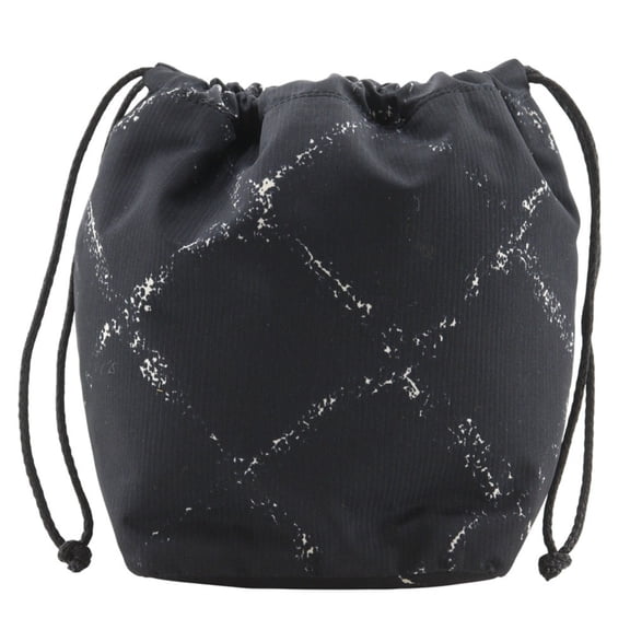Pre-Owned CHANEL Travel Line Pouch, Nylon, Black, Women's