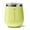 Unmellow Yellow, variant on ThermoFlask Drinkware 12 oz Wine Tumbler - Double-Wall Insulated for Cold & Hot Drinks - Lightweight & Simple with Innovative Press In Slider Lid - Modern & Durable - Shocking Pink