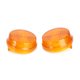 thumbnail image 3 of Cubierta de lentes de luz de señal de giro para Honda Shadow Spirit VT750 Vulcan VN ámbar, 3 of 12