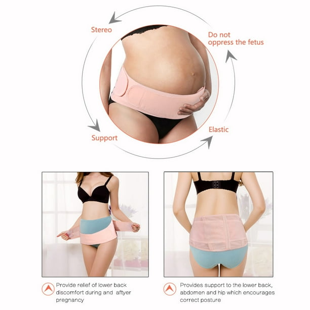 Ceinture de grossesse réglable - Soutien femme enceinte