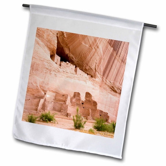 3dRose, Canyon de Chelly, Arizona, USA - US03 DPB0157 - Douglas Peebles, 12 x 18 inch Garden Flag