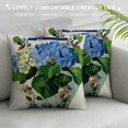 thumbnail image 3 of Fenyluxe Green and Blue Floral Pillow Covers Chinoiserie Porcelain Vase Grand Millenial Outdoor Farmhouse Decorations Decorative Throw Pillows Cases for Home Living Room Couch Decor 20x20in, 3 of 5