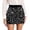 Black, variant on Sparkly Sequin Skirt with Wide Elastic Waistband for Summer Fall Fashion Party and Casual Wear Skirt Dress