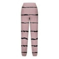 thumbnail image 7 of Spazoro Toddler Girls Boys Sweatpants, Elastic Waist Long Sleeve Color Block Drawstring Casual Jogger for Homewears Pink Size 9 T, 7 of 7