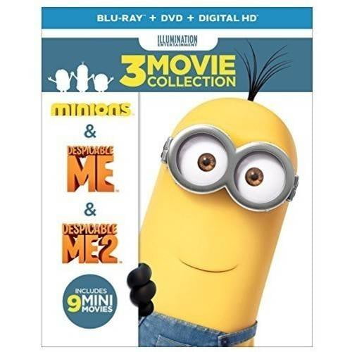 Despicable Me 3-Movie Collection (Blu-ray + DVD) - Walmart.com