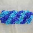 thumbnail image 6 of Flower Runner for Table, Wedding Dining Table Flower Centerpiece, Silk Hydrangea Floral Arrangement Table Flowers Centerpieces for Reception Blue, 6 of 8