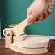 thumbnail image 2 of 1 prensador de madera para envoltorios de dumplings, herramienta para prensar dumplings en casa (color tronco), 2 of 8