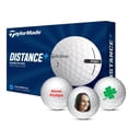 thumbnail image 1 of Pelotas de golf MYCUSTOMGOLFBALL TaylorMade Distance + Personalizadas, 1 of 5
