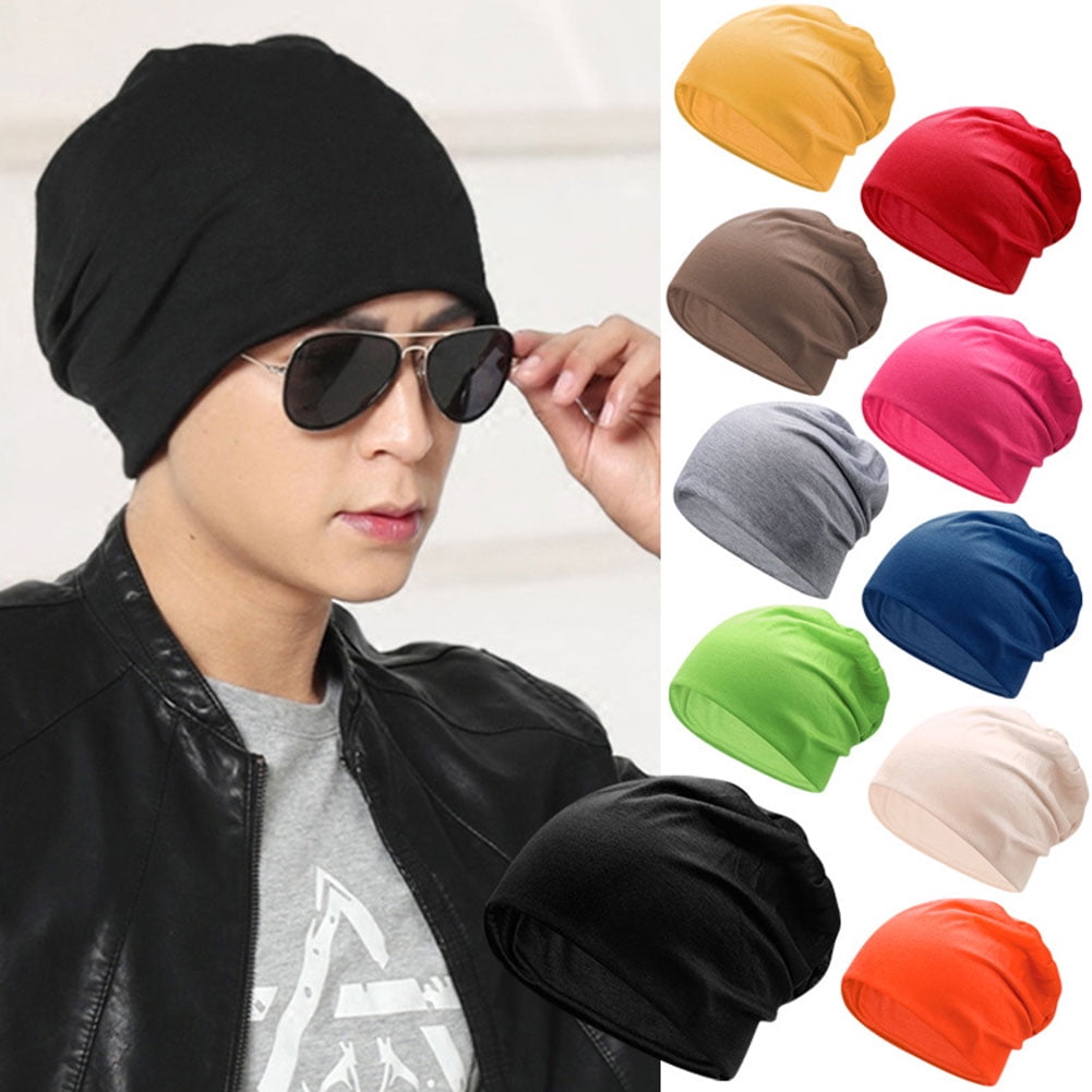 Hip-hop Soft Stretch Slouchy Skull Cap 