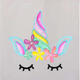 thumbnail image 4 of Inktastic Unicorn Face Tote Bag, 4 of 4
