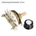 thumbnail image 3 of 1P7T 1 Pole 7 Position 1 Deck Band Channel Rotary Switch Selector Knob Cap, 3 of 4