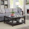 thumbnail image 2 of Convenience Concepts Omega Square 36" Coffee Table in Espresso Wood Finish, 2 of 5