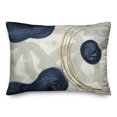 thumbnail image 2 of Creative Products Chic Urban Abstract II 20 x 14 Spun Poly Pillow, 2 of 3