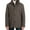 Toast Heather/Mocha, variant on LONDON FOG Coats for Men - Men's Wool Blend Car Coat with Bib - Classic Men's Coats - Stylish Men's Wool Coat - Outerwear Essentials