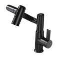 thumbnail image 3 of AMLESO Bathroom Faucet 3 Water Modes Accessories Ceramic Valve Core Easy Installation Sprayer Kitchen Faucet Aerator Faucet Extender black, 3 of 8