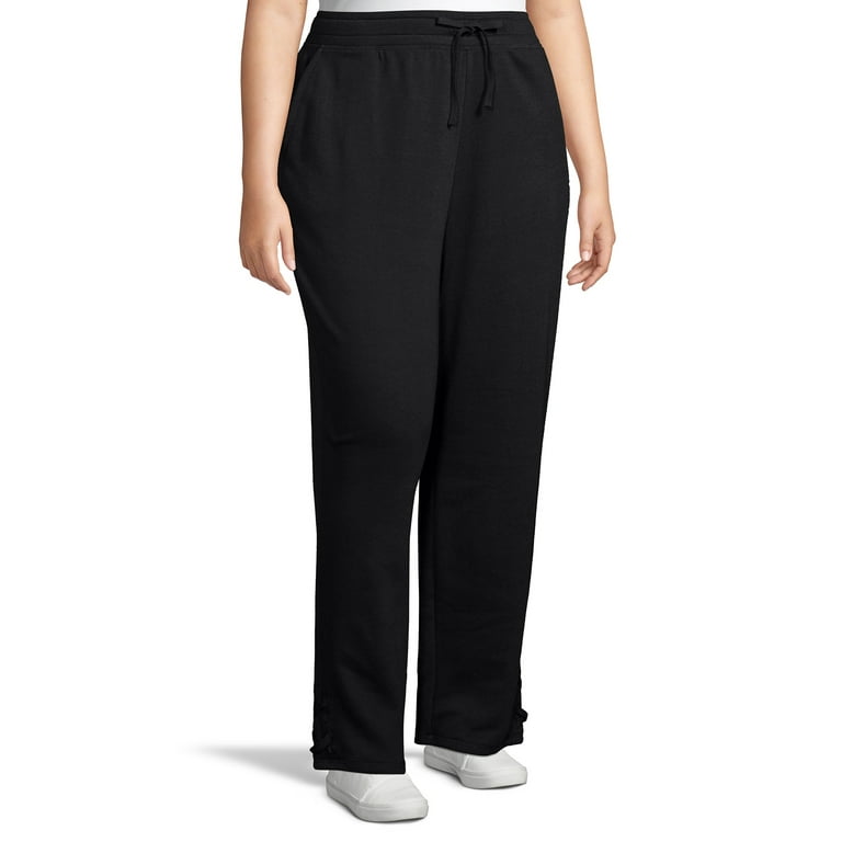 Just My Size Women s Plus Size French Terry Jogger Sweatpants with