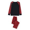 thumbnail image 4 of EWODOS Family Christmas Pjs Matching Sets Holiday Jammies Sleepwear Christmas Long Sleeve Pajamas, 4 of 7