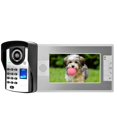thumbnail image 2 of 7 pulgadas TFT Video puerta teléfono intercomunicador timbre huella digital contraseña desbloqueo visión nocturna AU 110-240V, 2 of 10