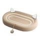 thumbnail image 4 of Tablero para rascar Sunnimix para gatos ovalado Rascador cama 2 en 1, 4 of 7