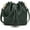 Green, variant on Womens Mini Bucket Bag Leather Drawstring Handbag Tassel Shoulder Purse Retro Crossbody Wallet with Adjustable Straps