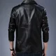 thumbnail image 5 of Chaqueta de traje de fiesta para hombre, chaqueta de cuero negra para hombre, chaqueta clásica elegante de estilo coreano, ropa de moda de alta calidad para primavera 2024, 5 of 5