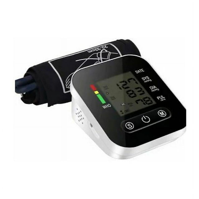 Tensiómetro electrónico tensiómetro doméstico esfigmomanómetro instrumento para medir la presión arterial monitor de presión arterial,