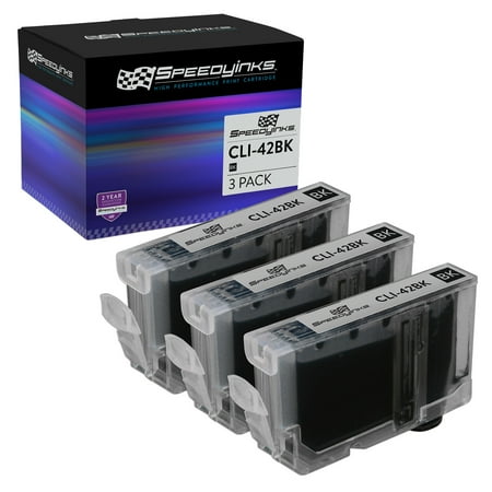 Speedy Inks Compatible Ink Cartridge Replacement for Canon 6384B002 CLI-42BK / CLI-42 (Black  3-Pack) price history on PriceWatchPro
