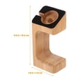 thumbnail image 3 of 1Pc Watch Charging Stand Bamboo Charging Bracket Smart Watch Holder Display Stand Compatible for Apple Watch, 3 of 8