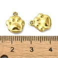 thumbnail image 3 of 100pcs Ion Plating(IP) 304 Stainless Steel Paw Print golden 12x10x3mm Hole: 1mm, 3 of 3