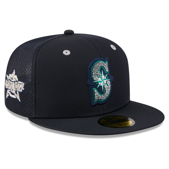 Men's New Era Navy Seattle Mariners 2026 MLB All-Star Game Workout 59FIFTY Fitted Hat