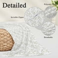 thumbnail image 6 of Sage Green Botanical Standard Size Pillow Cover,Pillowcase Protectors with Zipper,Breathable Decorative Throw Pillow Case Cover,Plant Flower Floral Tree Branch Pillow Shams for Couch Sofa 20x26Inch, 6 of 8