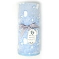 thumbnail image 1 of Effe Bebe Baby Blue Ducky Coral Fleece Stroller Blanket 30'x40', 1 of 4