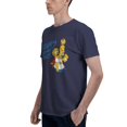 thumbnail image 4 of Happy Father's Day Men's Basic Short Sleeve T-Shirt Navy Blue X-Large, 4 of 5