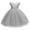 Gray, variant on Edvintorg Children's Party Dress Fashion Solid Color Mesh Puffy Dresses Girls' Performance formal Dress with Bowknot 4-10 Years
