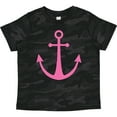 thumbnail image 3 of Inktastic Anchor Nautical Pink Girls Toddler T-Shirt, 3 of 5
