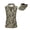Bow Camo Print, variant on Garronmavis Camo Bow Golf Sleeveless Shirt and Sports Sun Visor Hat Set for Women Quarter Zip Quick Dry Athletic Wear for Golf Tennis Outdoor Sports