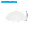 thumbnail image 2 of Uxcell Eyeglass Nose Pads, 48 Pair  Soft Silicone Adhesive Glasses Nose Pad Air Chamber Style 2, Clear, 2 of 4