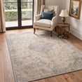 thumbnail image 6 of GENIMO 2'x7' Runner Rug, Washable Non Slip Soft Vintage Persian Hallway Runner for Kitchen Entryway Laundry Room, Misty Beige, 6 of 6