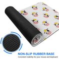 thumbnail image 6 of Long Mouse Pads for Desk,White Cow Crown Pattern Desk Mats on Top Of Desks, Desk Mouse Pad Extra Large with 3mm Non-Slip Base and Stitched Edge for Gaming,Office,Work,Home 35.4"x15.7", 6 of 6