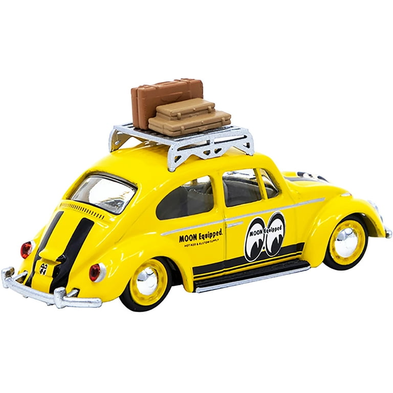 Volkswagen Beetle Low Ride Yellow w/ Roof Rack & Luggage Volkswagen Beetle Low Ride Yellow w/ Roof Rack & Luggage