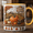 Black, variant on Pumpkin Patch Mug 3D Effect Autumn Leaves Coffee Cup for Fall Harvest Gifts