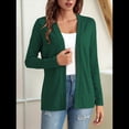 thumbnail image 4 of Suéter Tipo Cárdigan Abierto para Mujer (Disponible en Grandes) Verde XL, 4 of 8