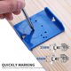 thumbnail image 2 of Hinge Hole Jig 35/40mm ABS Hinge Boring Drill Guide Template Jig Furniture Door Cabinets Hinges Hole Locator For Woodworking heqiyong LED, 2 of 2