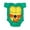 Michelangelo, variant on Teenage Mutant Ninja Turtles Green Costume Infant Baby Onesie Romper