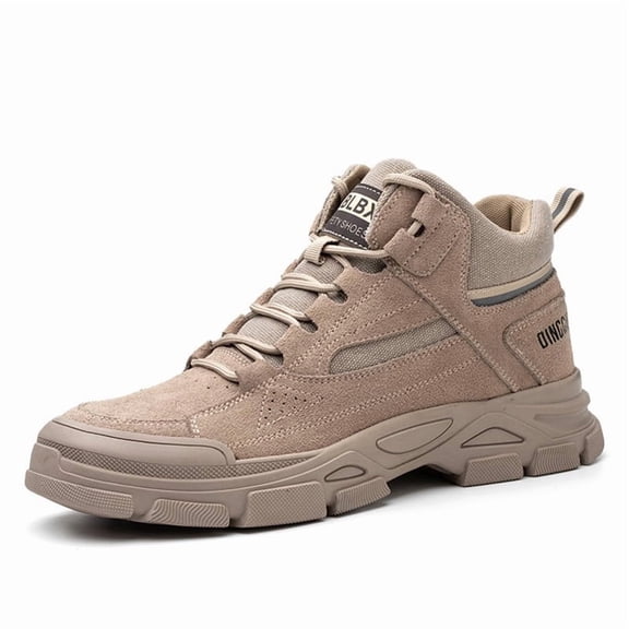 AUXDIQ Safety Trainers Men Women Steel Toe Cap Trainers Lightweight Work Shoes Comfy Industrial Sneakers Construction Work Boots