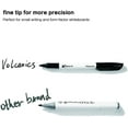 thumbnail image 3 of Volcanics Low Odor Fine Dry Erase Marker Set Smooth Writing Classroom, Black, 12 Count, 3 of 7